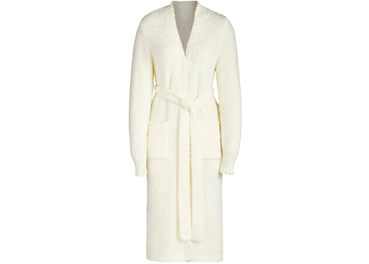 SKIMS Cozy Knit Robe Bone