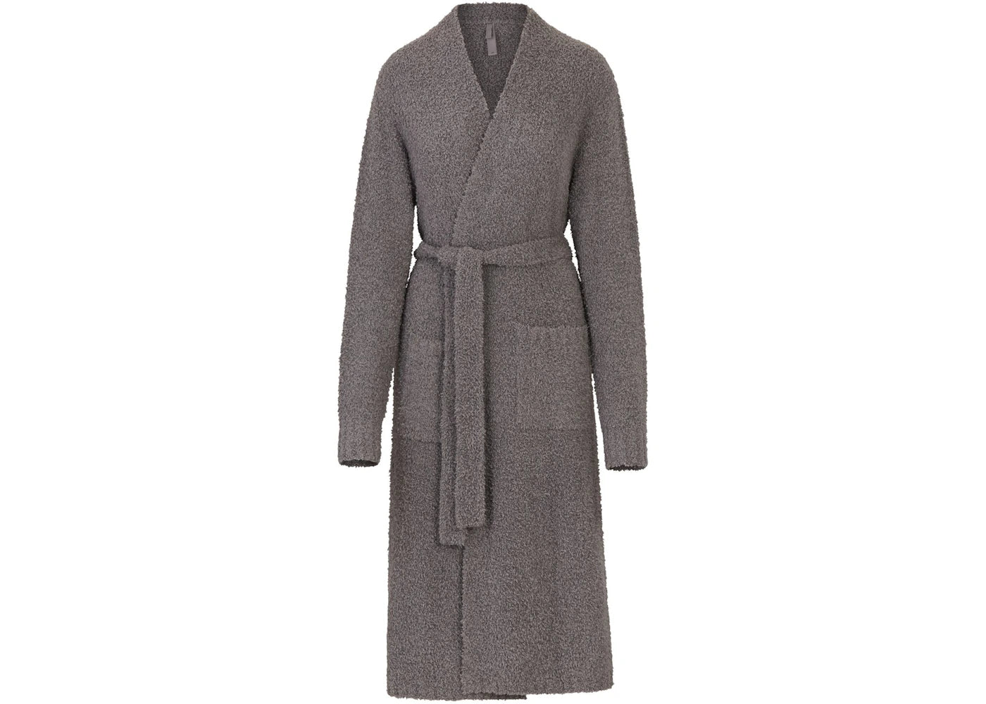 SKIMS Cozy Knit Robe Smoke