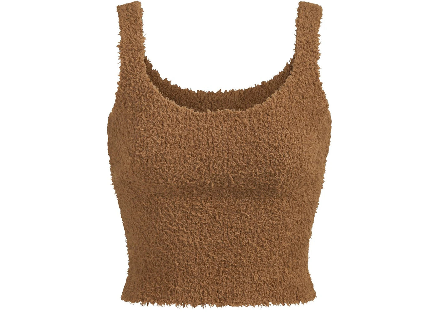 SKIMS Cozy Knit Tank Camel