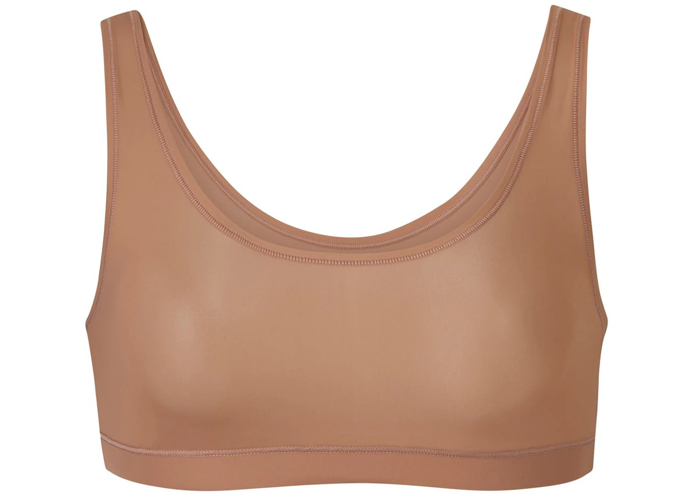 SKIMS Jelly Sheer Scoop Neck Bralette Sienna