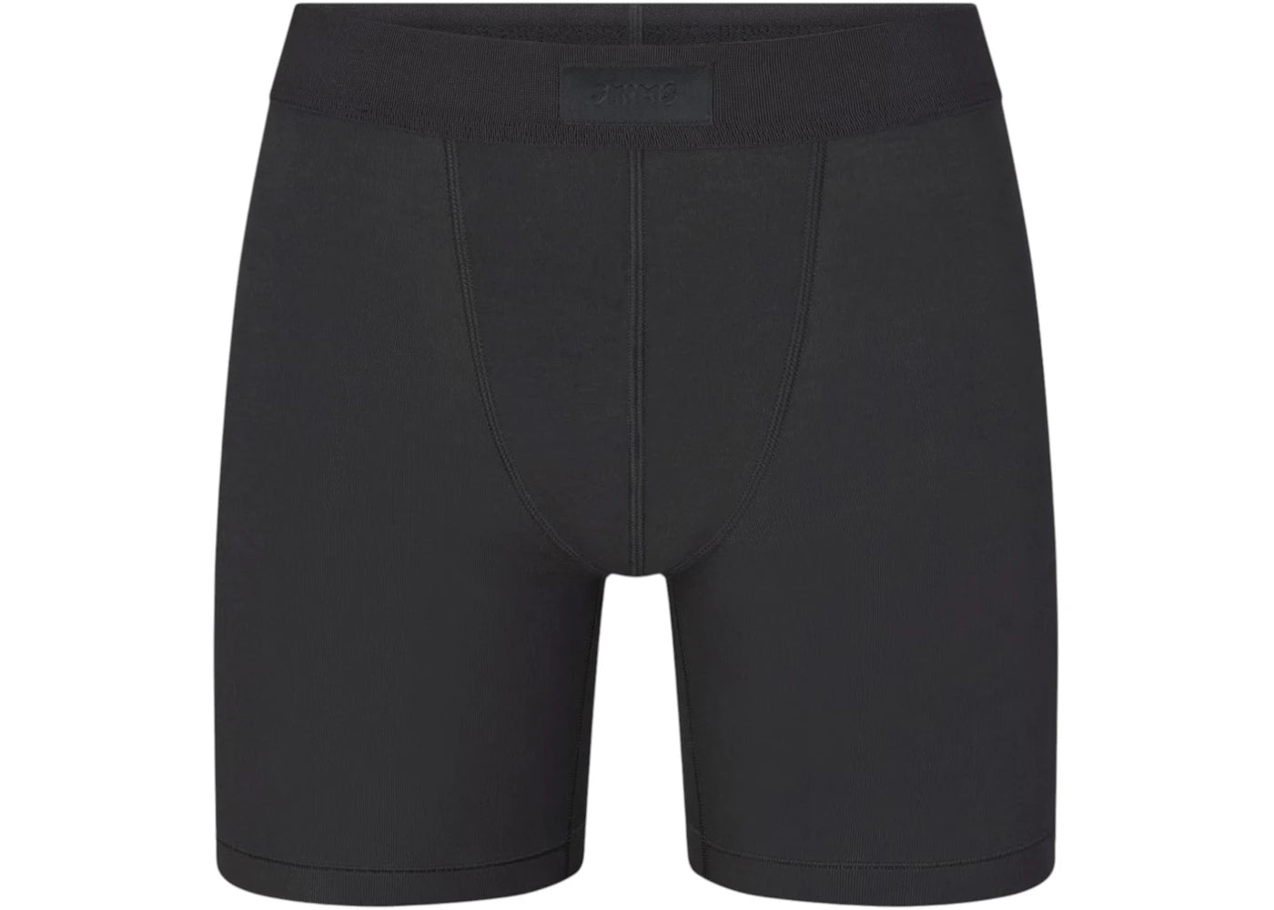 SKIMS Men's 5" Cotton Boxer Brief Onyx