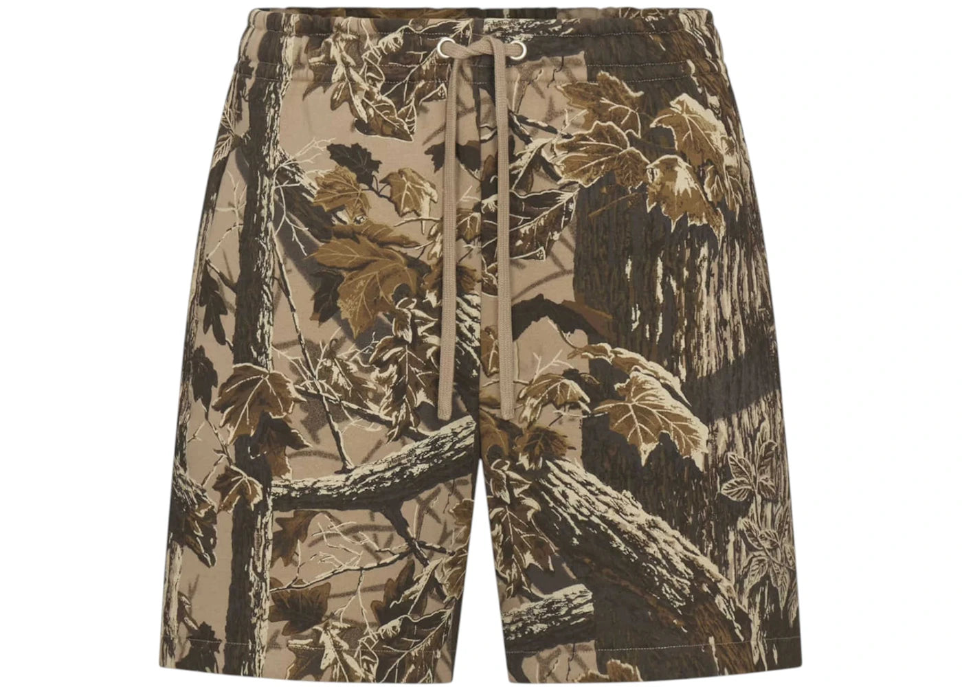 SKIMS Men's Heavyweight Fleece Relaxed Short Realtree Camo Print