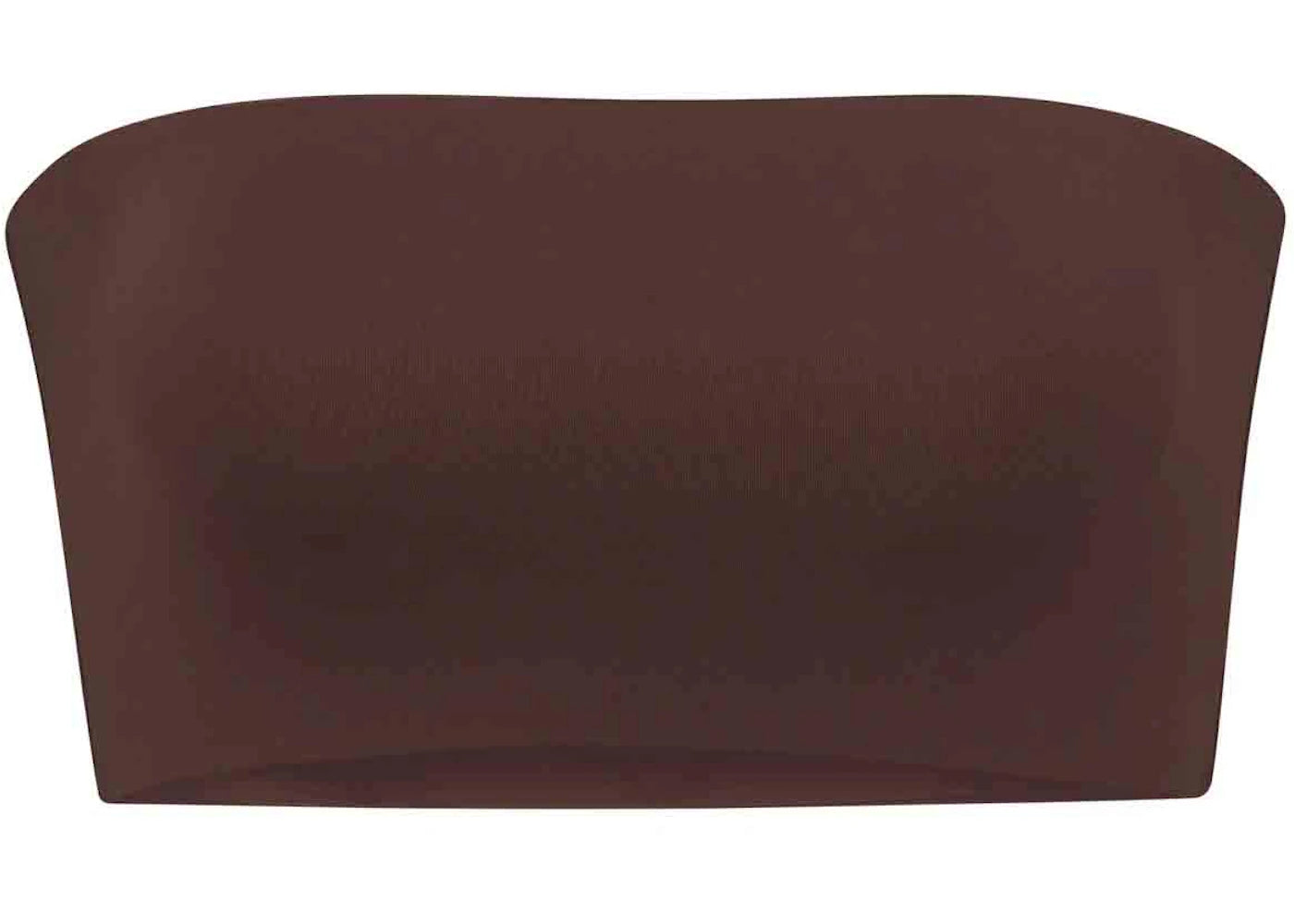 SKIMS Swim Bandeau Bikini Top Cocoa