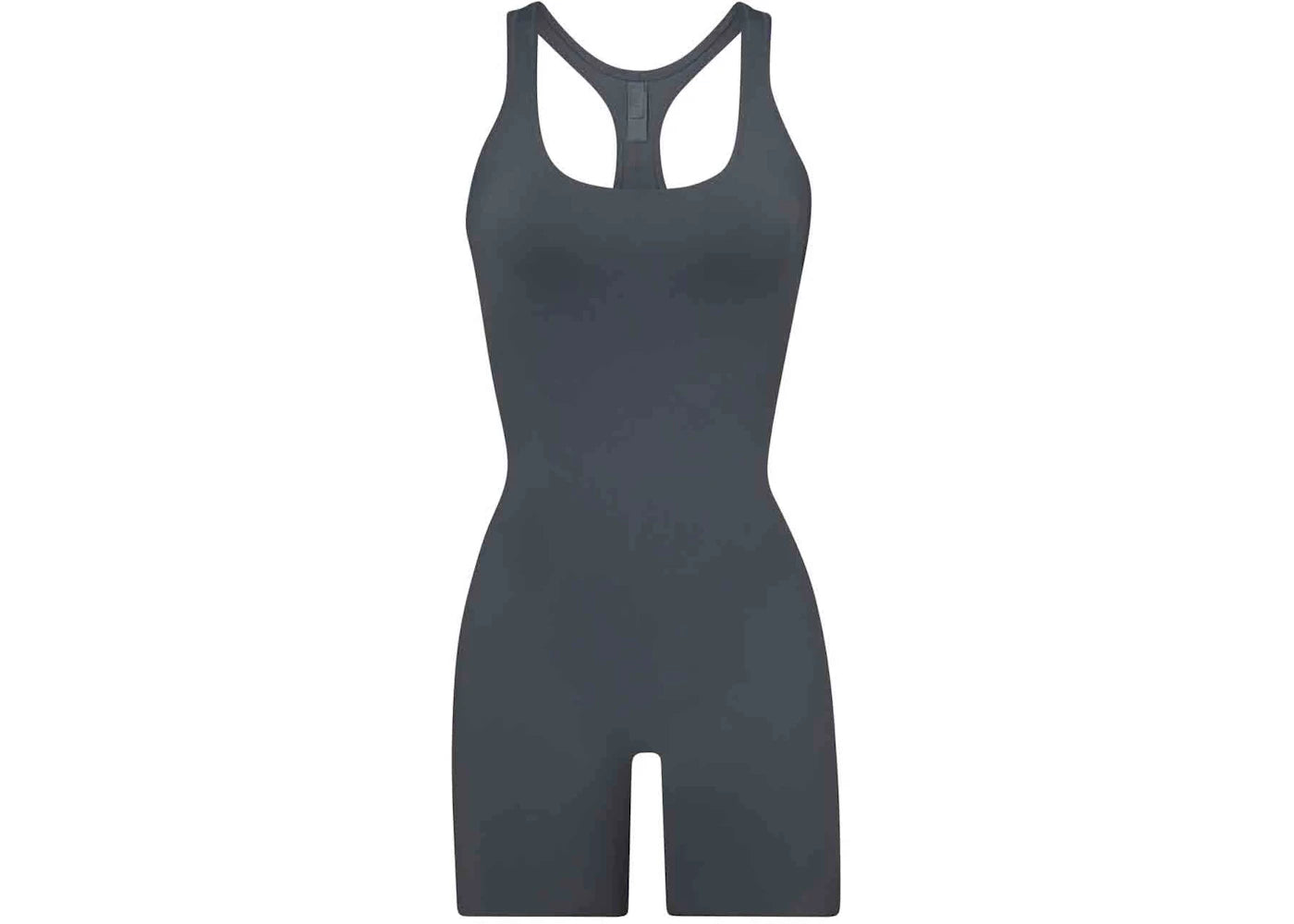 SKIMS Swim Cycle Suit Gunmetal