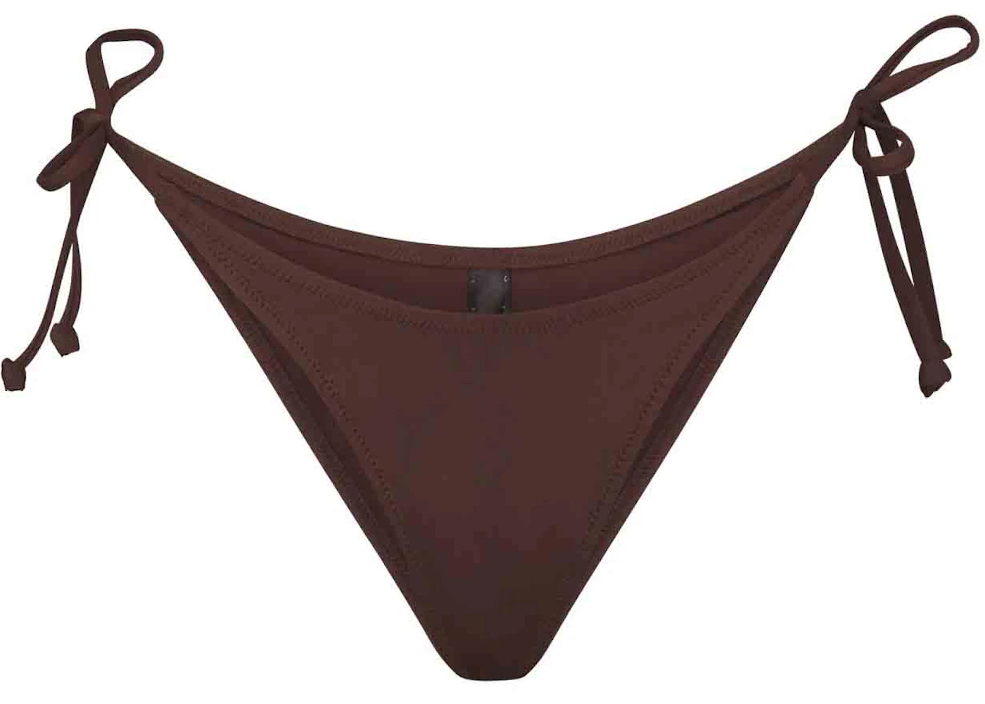SKIMS Swim Dipped Tie Bottoms Cocoa