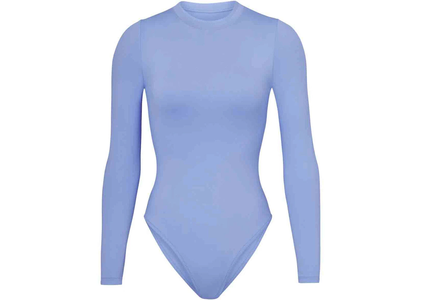 SKIMS Swim Long Sleeve One Piece Periwinkle