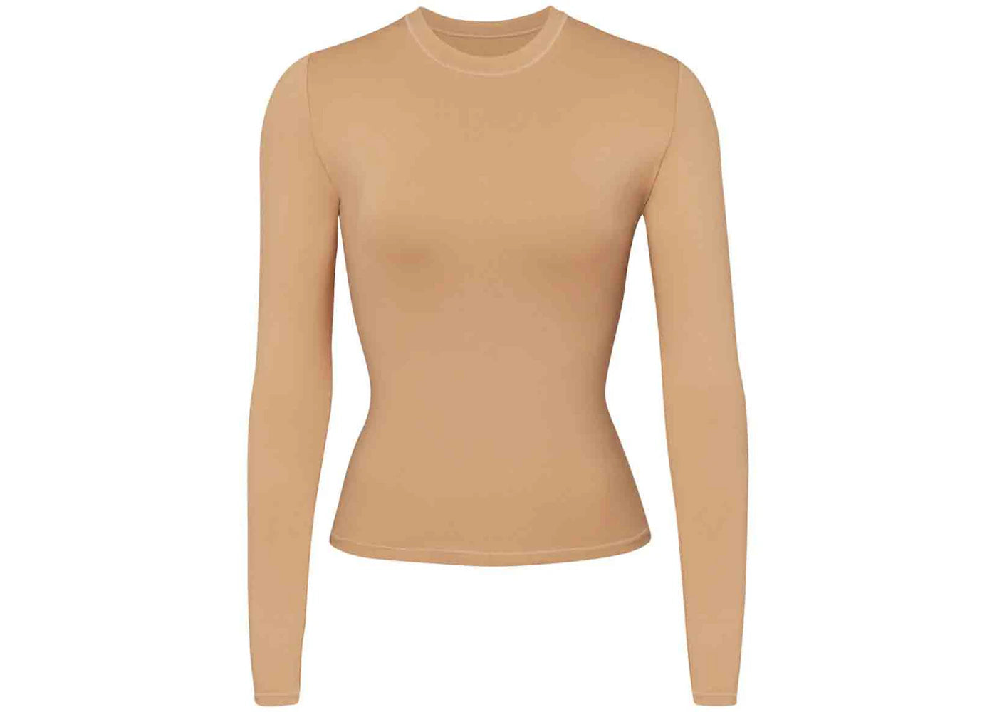 SKIMS Swim Long Sleeve Shirt Ochre