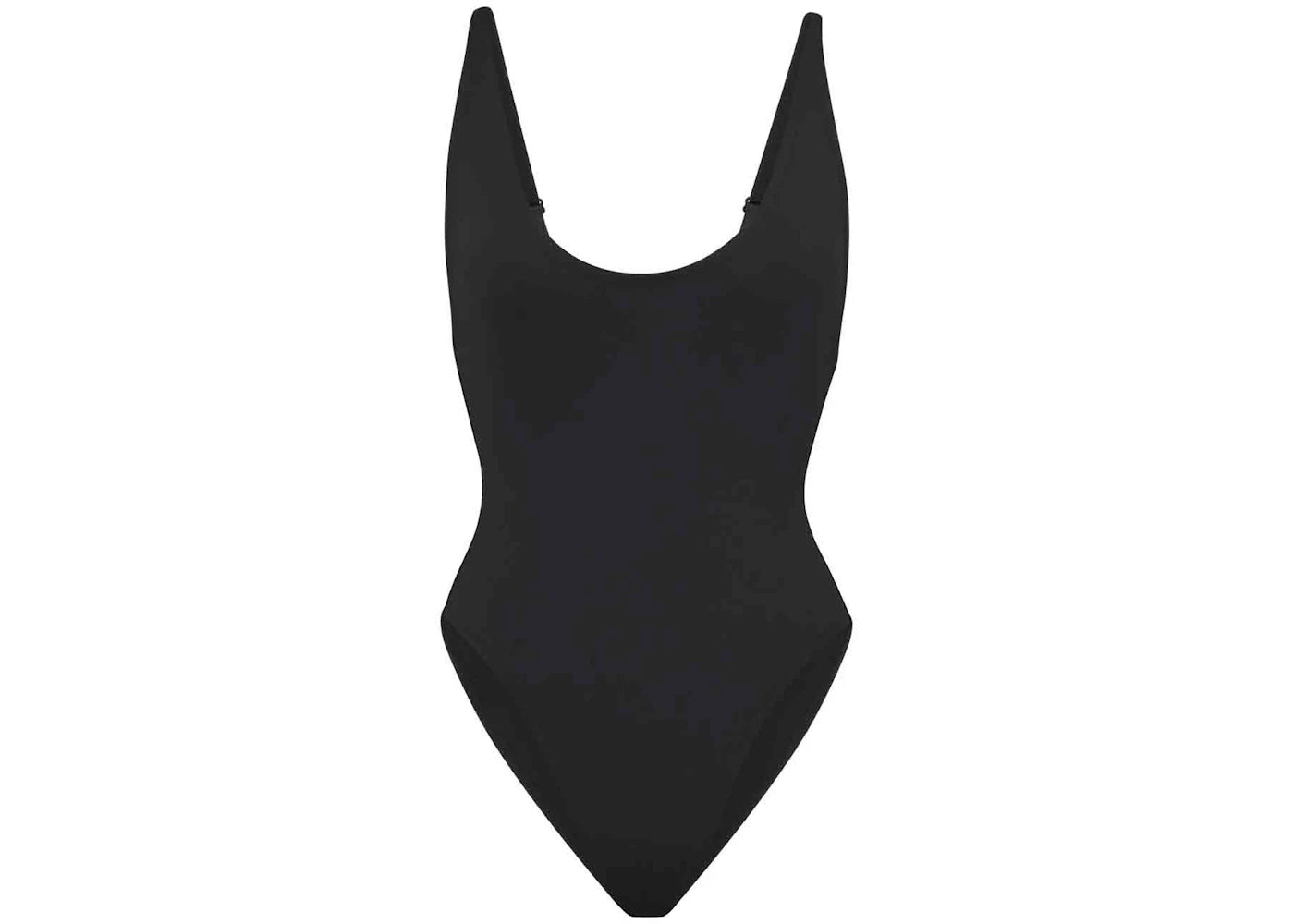 SKIMS Swim Scoop Neck One Piece Onyx