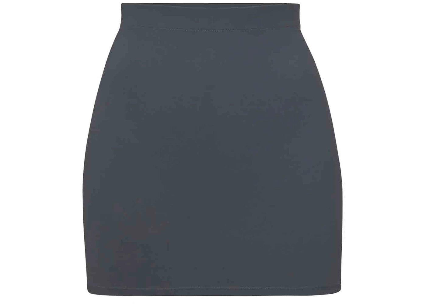 SKIMS Swim Tube Skirt Gunmetal