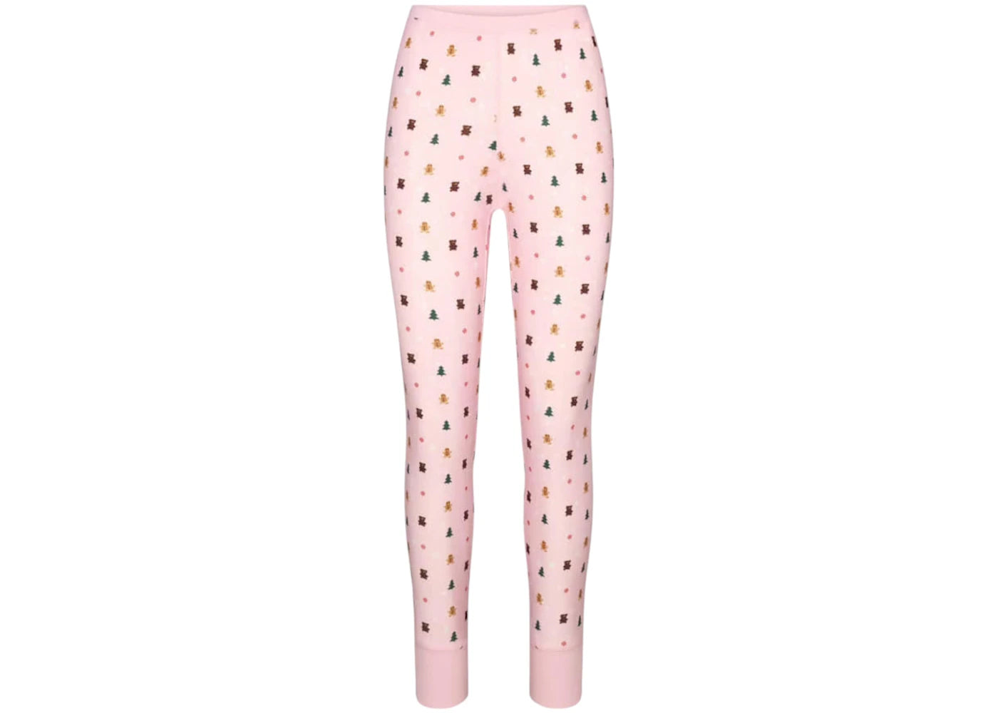SKIMS x Cactus Plant Flea Market Women's Plush Pointelle Relaxed Legging Cherry Blossom Snow Print