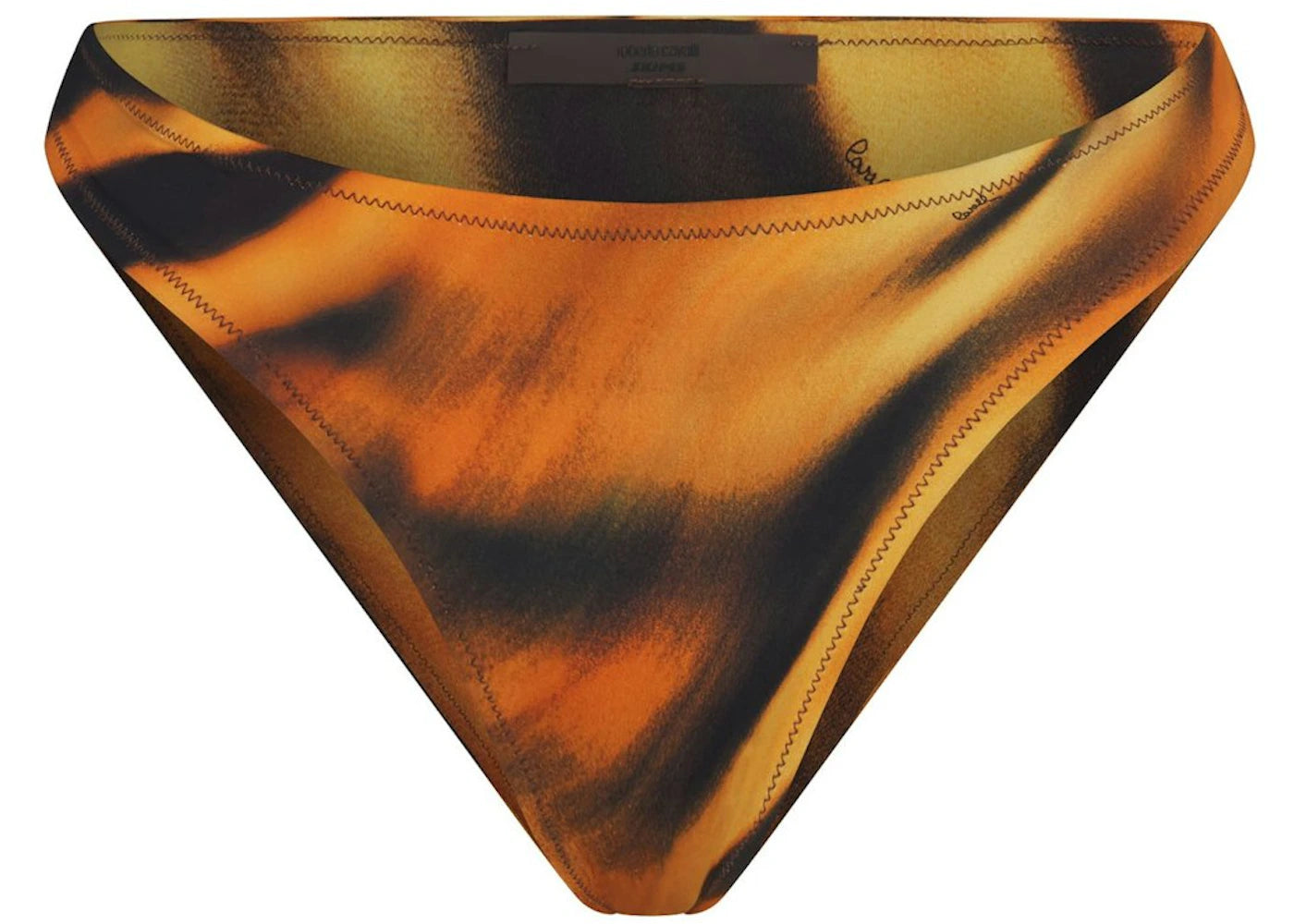 SKIMS x Roberto Cavalli Dipped Bikini Bottom Tiger Face Print
