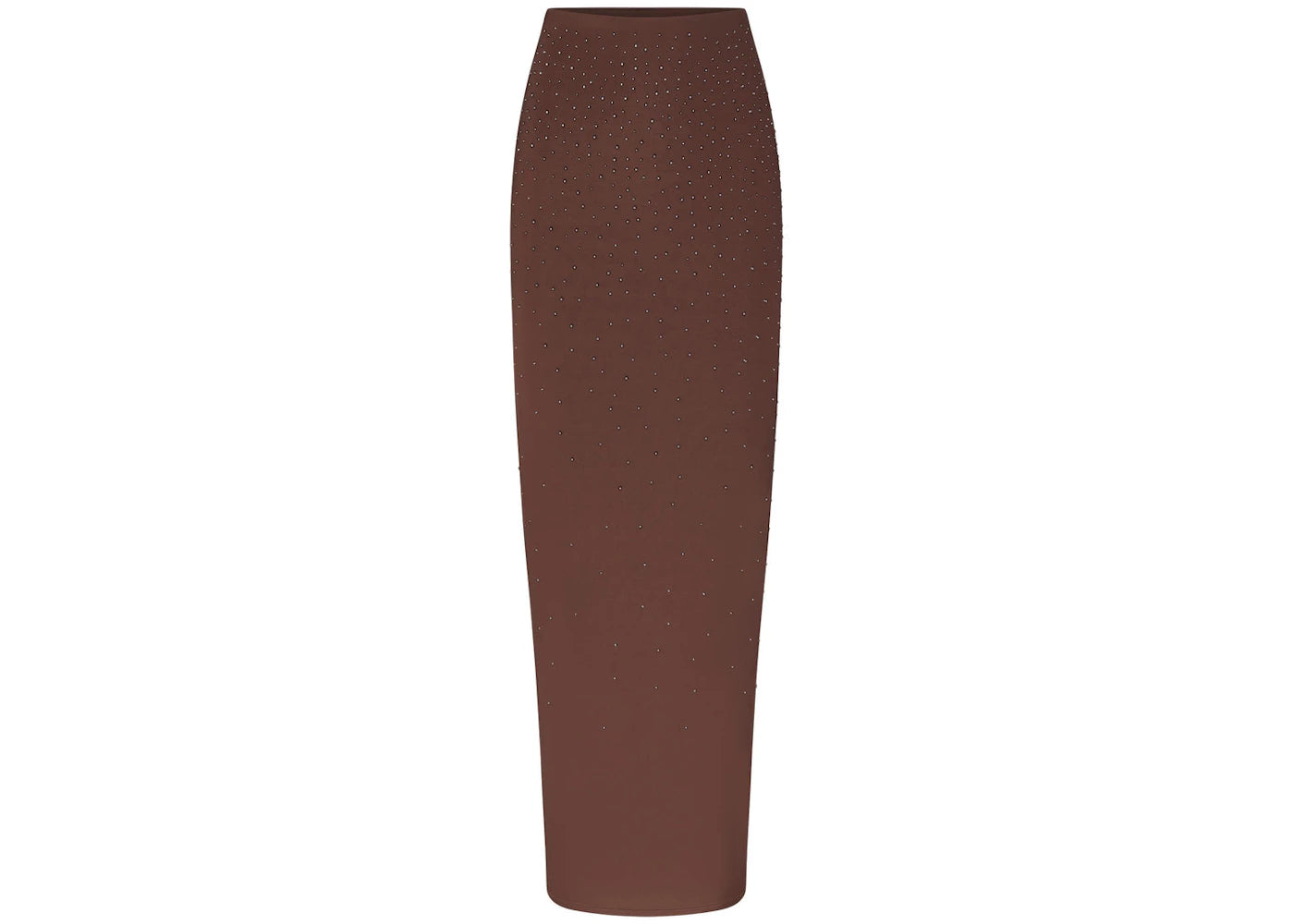 SKIMS x Swarovski Jelly Sheer Tube Skirt Cocoa