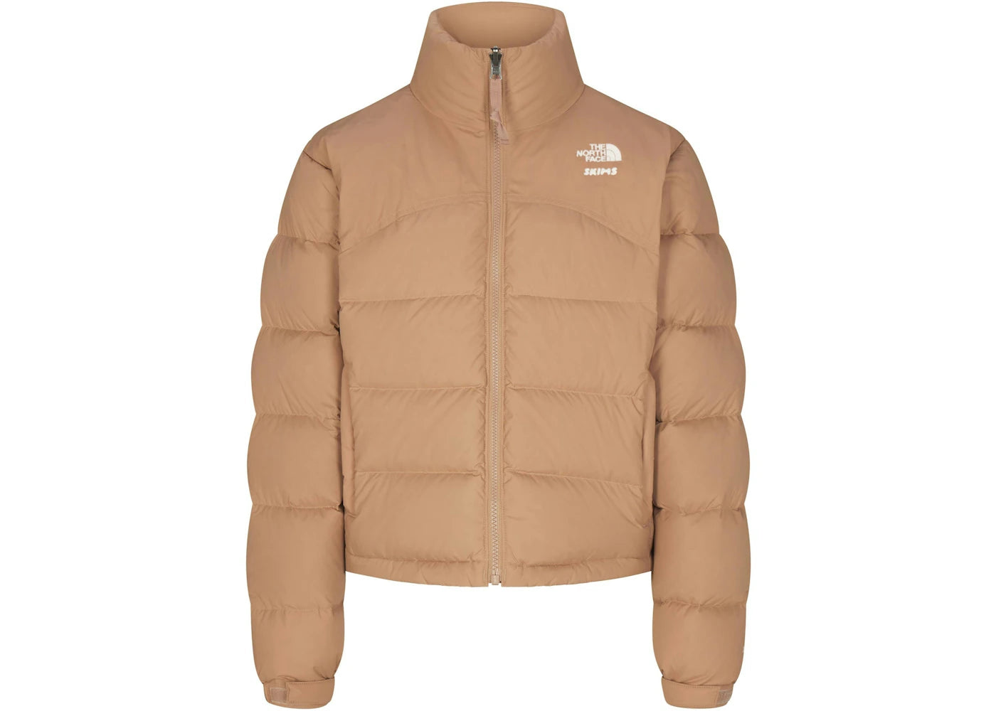 SKIMS x TNF 2000 Retro Nuptse Jacket Ochre