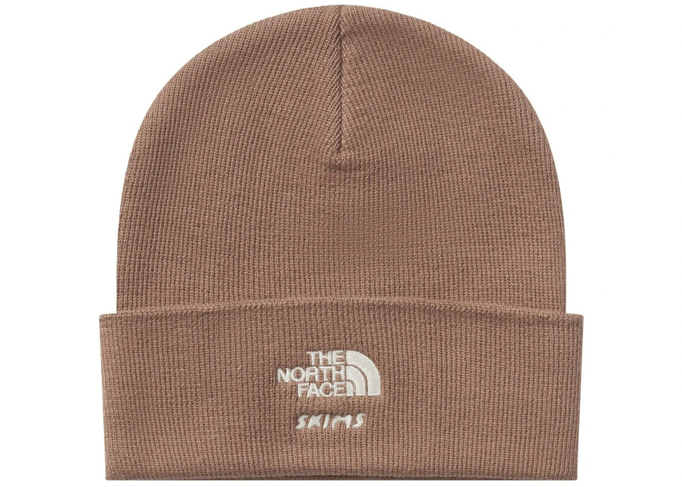 SKIMS x TNF Logo Beanie Sienna