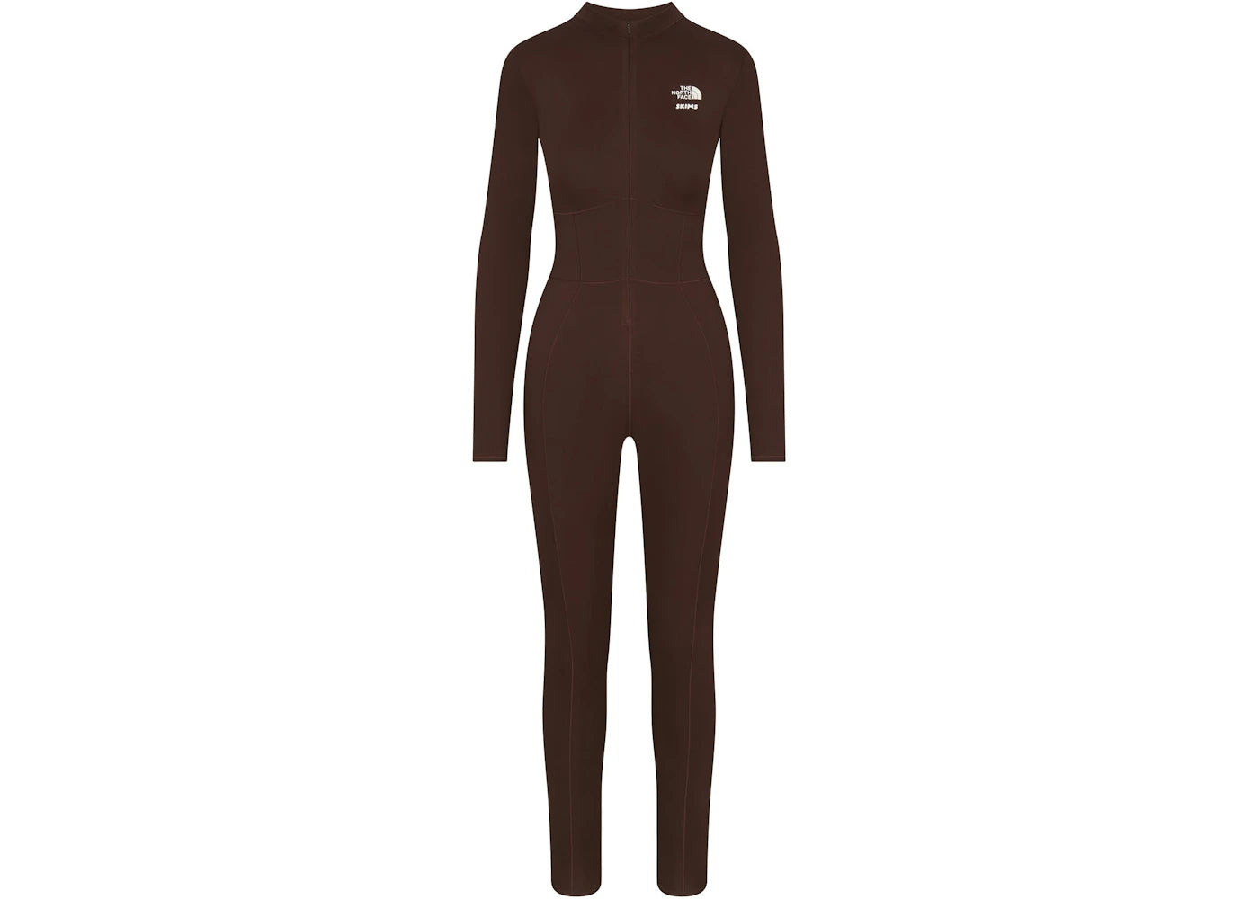 SKIMS x TNF Refina Bodysuit Cocoa