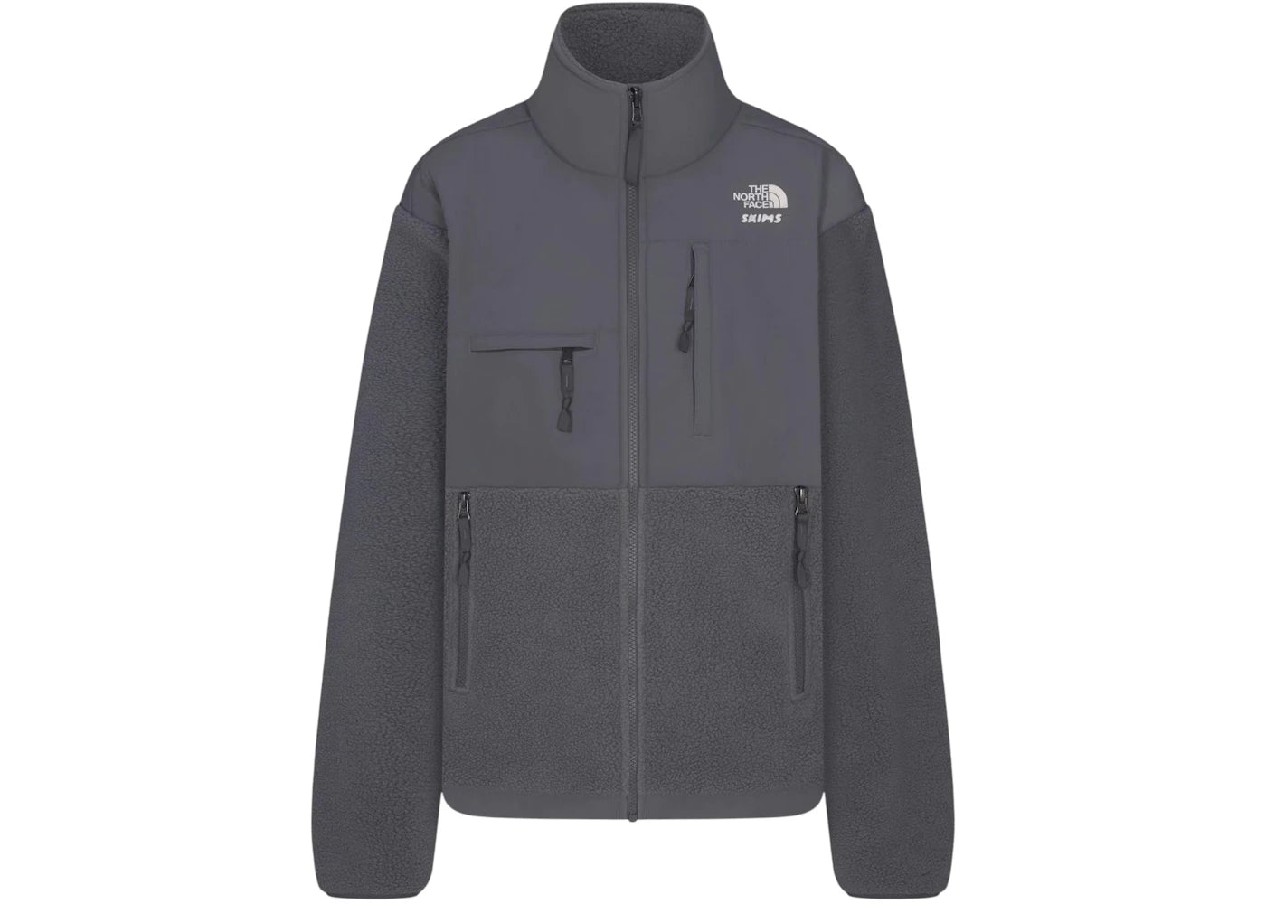 SKIMS x The North Face 1995 Denali Fleece Jacket Gunmetal
