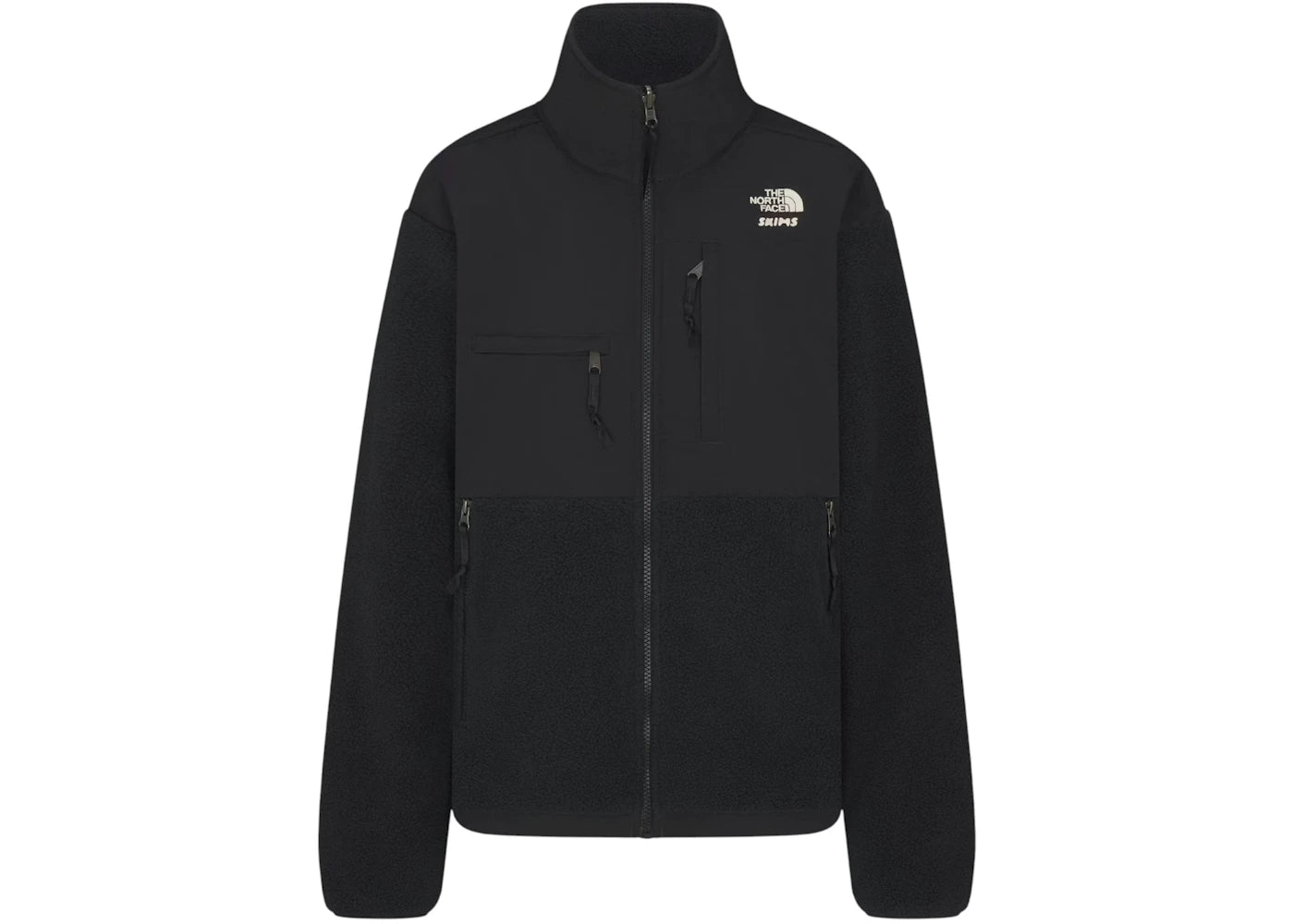 SKIMS x The North Face 1995 Denali Fleece Jacket Onyx