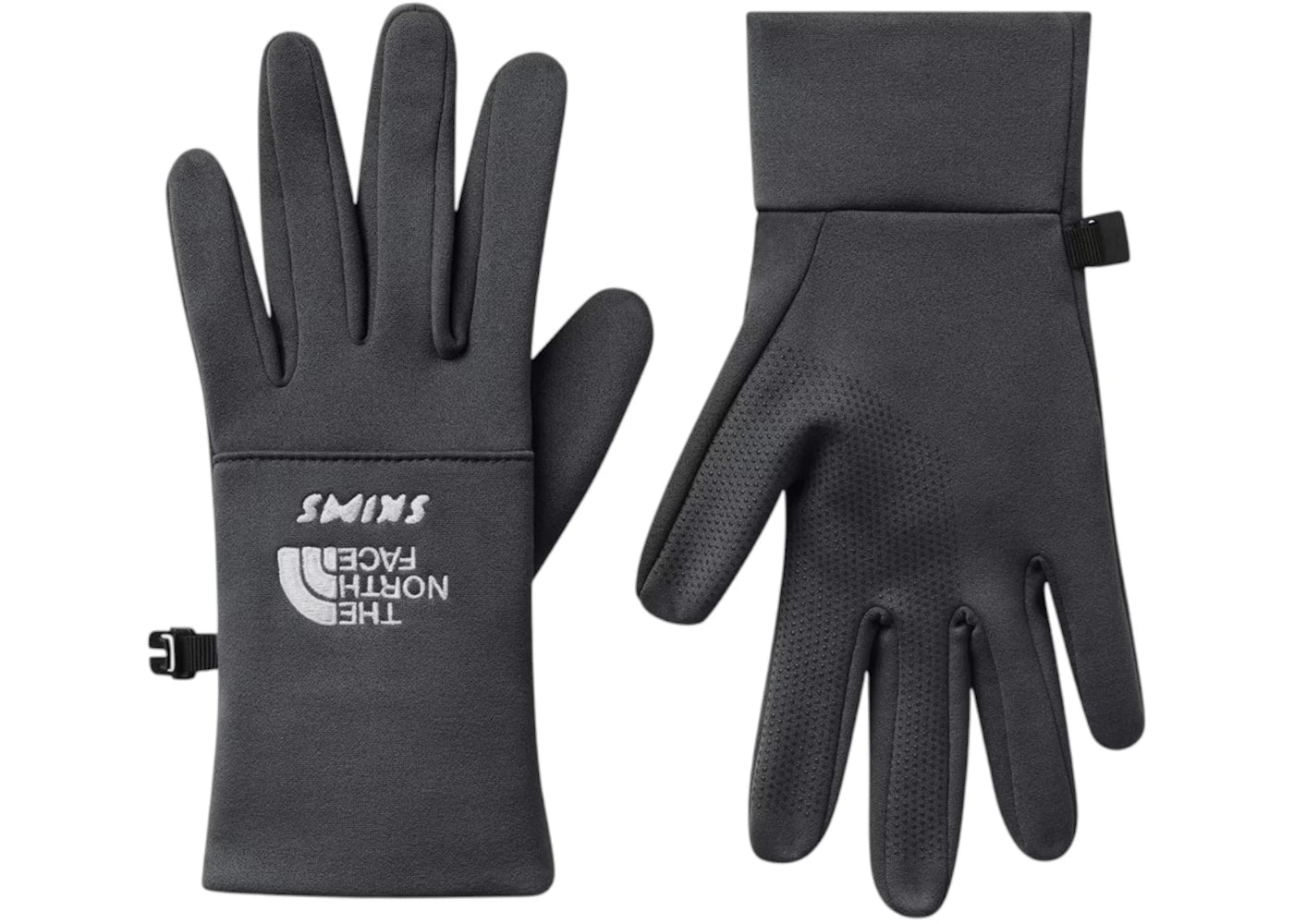 SKIMS x The North Face Gloves Gunmetal