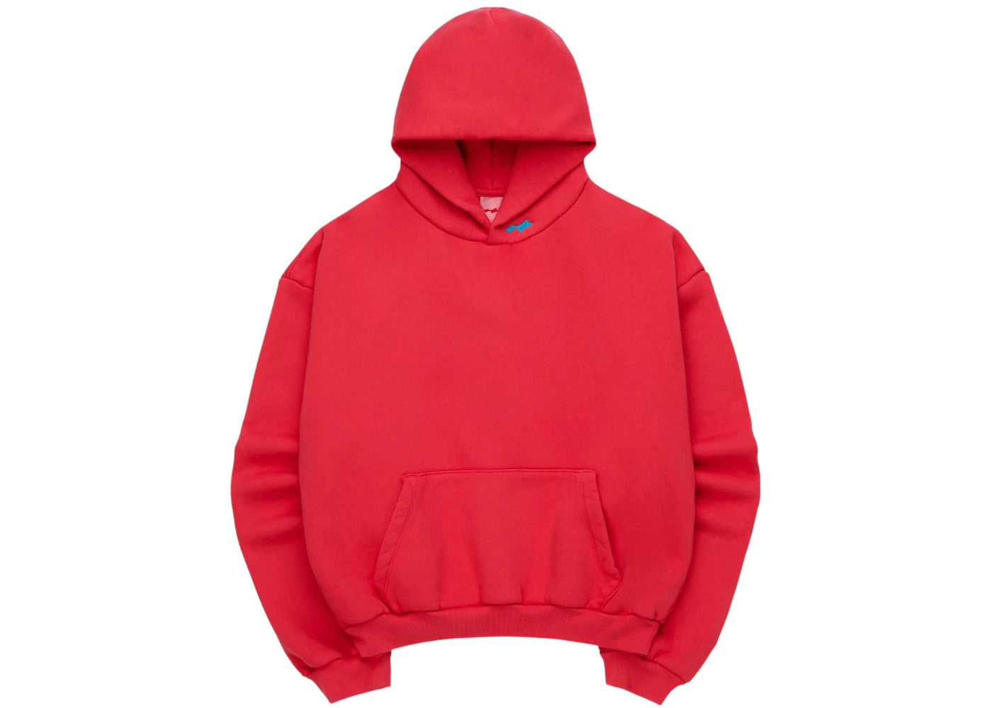 SKYLRK Knit Hoodie Jelly Red