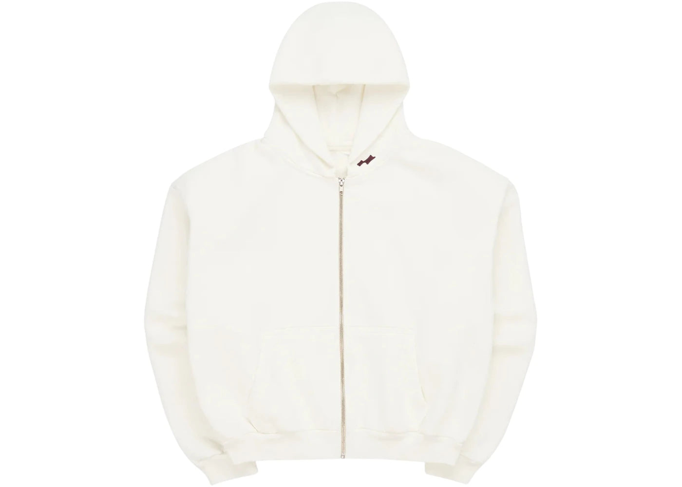 SKYLRK Knit Zip Hoodie Natural No Dye