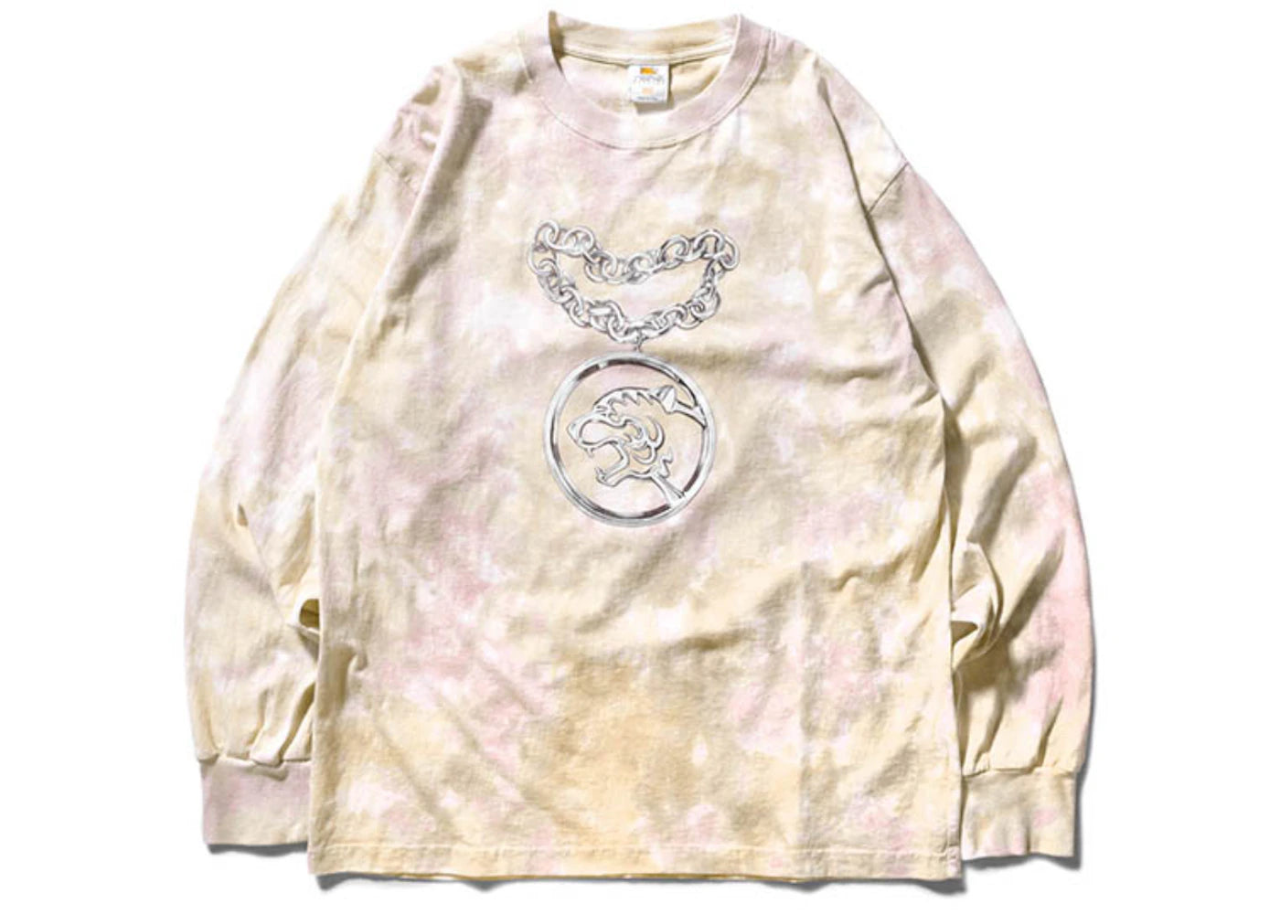 SOULGOODS Chain Tie Dye L/S T-Shirt Creamy Purple