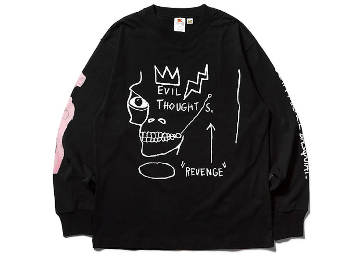 SOULGOODS x Basquiat 4 Pieces L/S T-Shirt Black