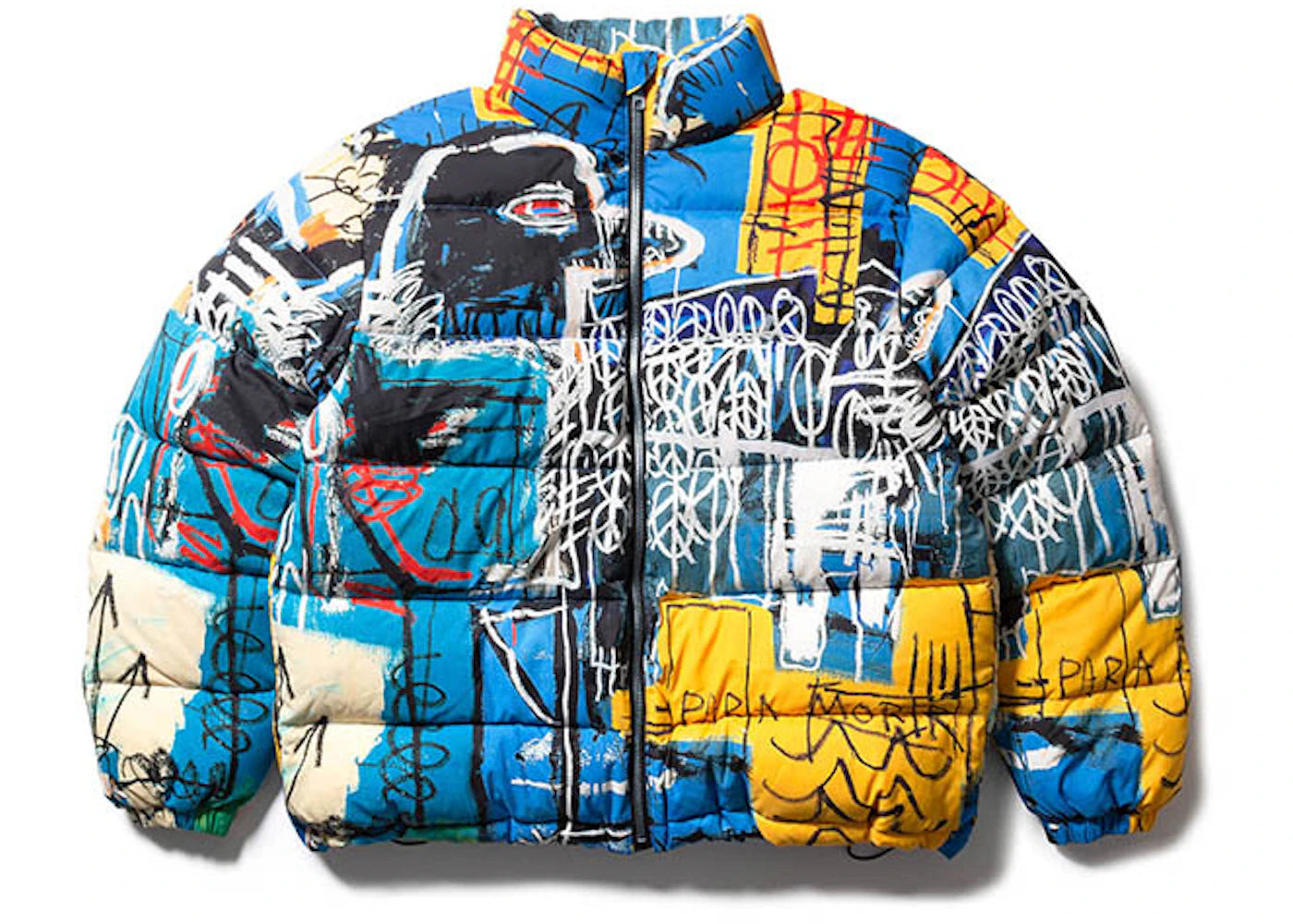 SOULGOODS x Basquiat 800 D.P Urban Down Jacket Blue