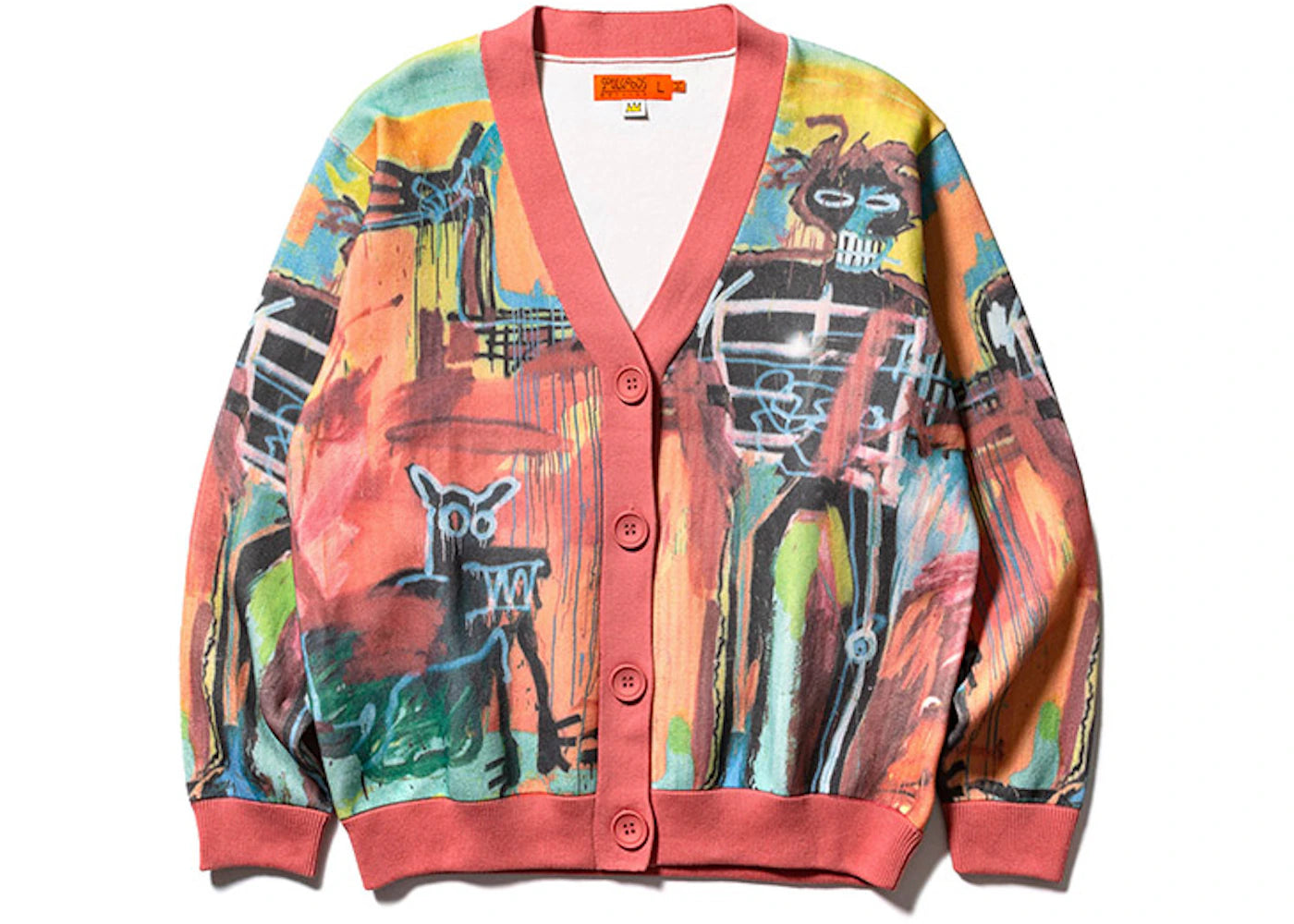 SOULGOODS x Basquiat Cardigan Pink