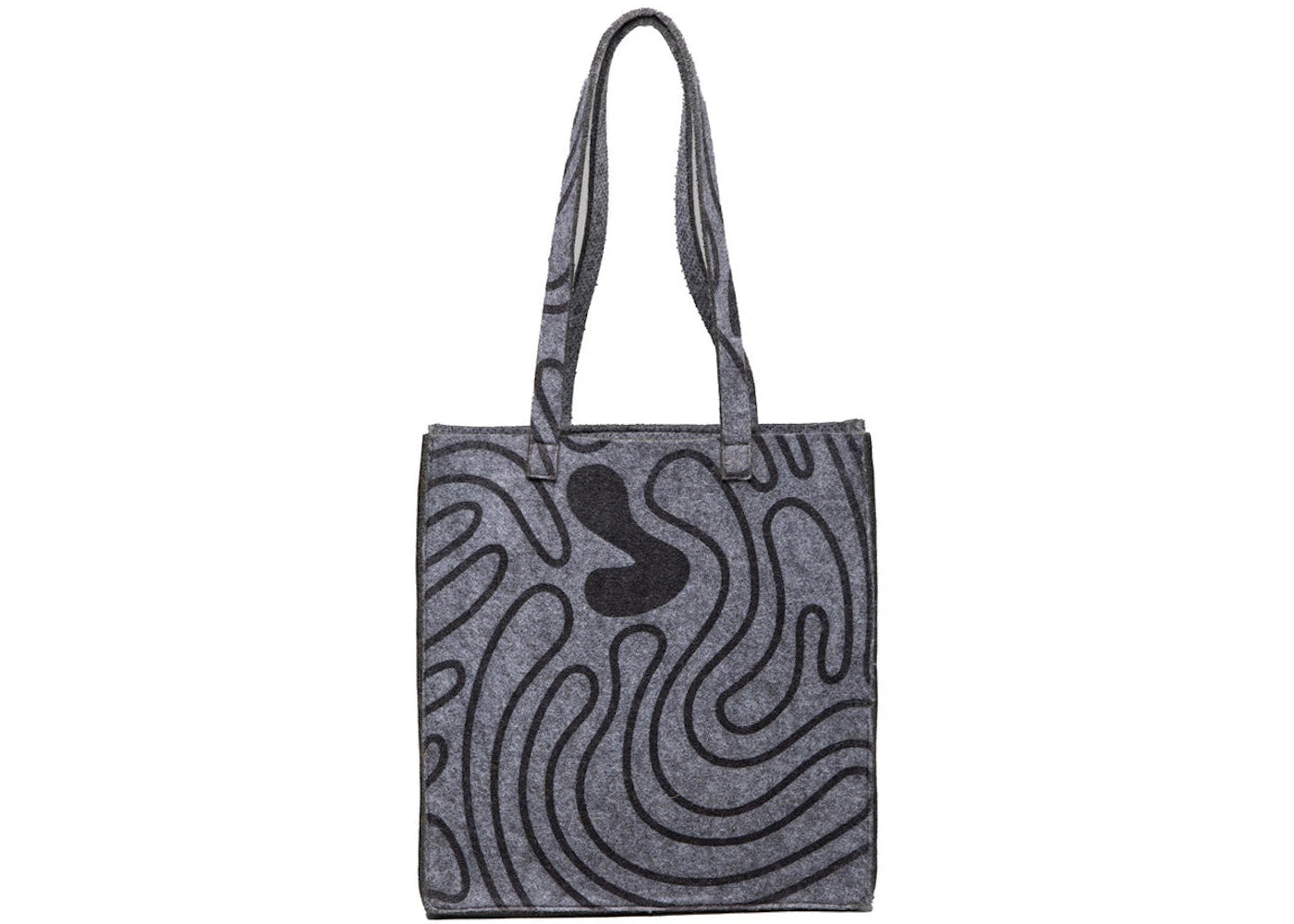 SPUNGE x Salehe Bembury Fat Felt Tote Concrete Paste/Sasquatch