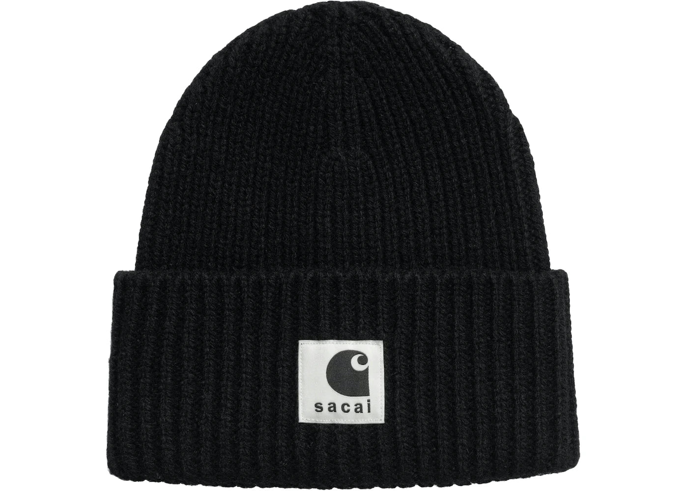 Sacai x Carhartt WIP Beanie Black