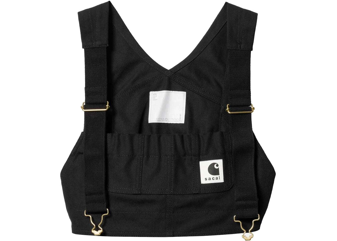 Sacai x Carhartt WIP Women's Bra Black