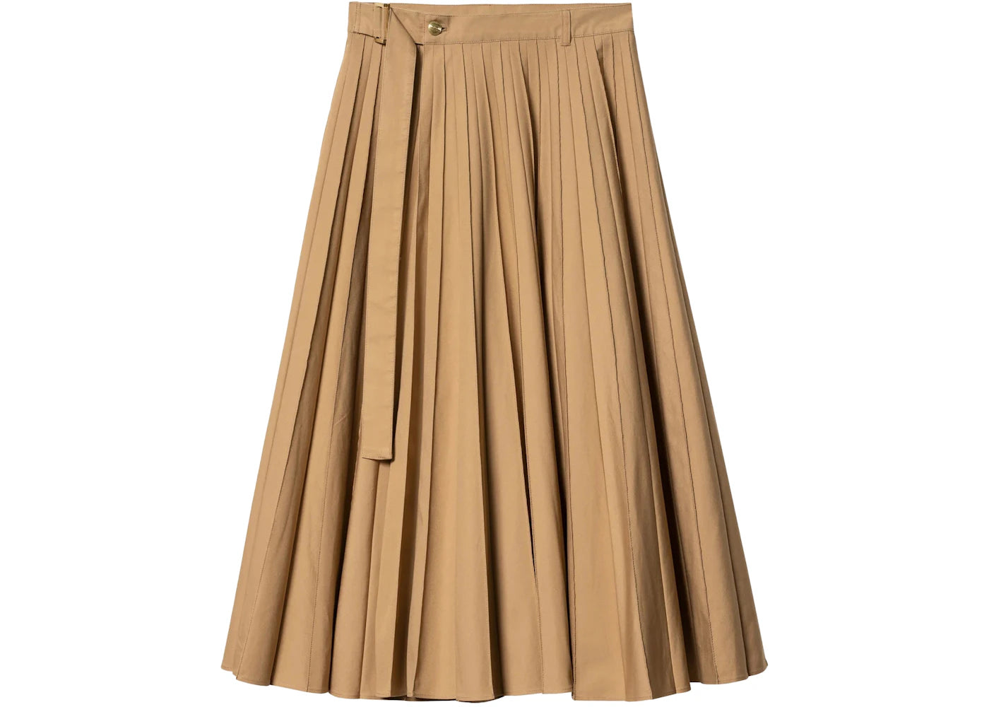 Sacai x Carhartt WIP Women's Pleated Skirt Beige