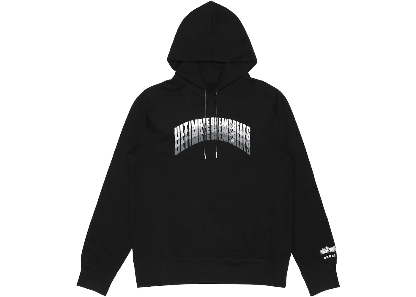Sacai x Ultimate Breaks & Beats Hoodie Black