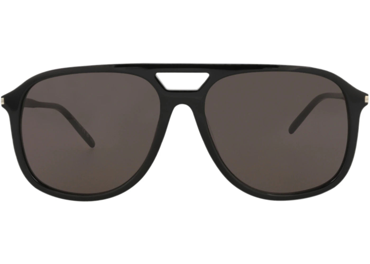 Saint Laurent Aviator-Frame Acetate Sunglasses Black/Black/Black (SL476-30011658-001)