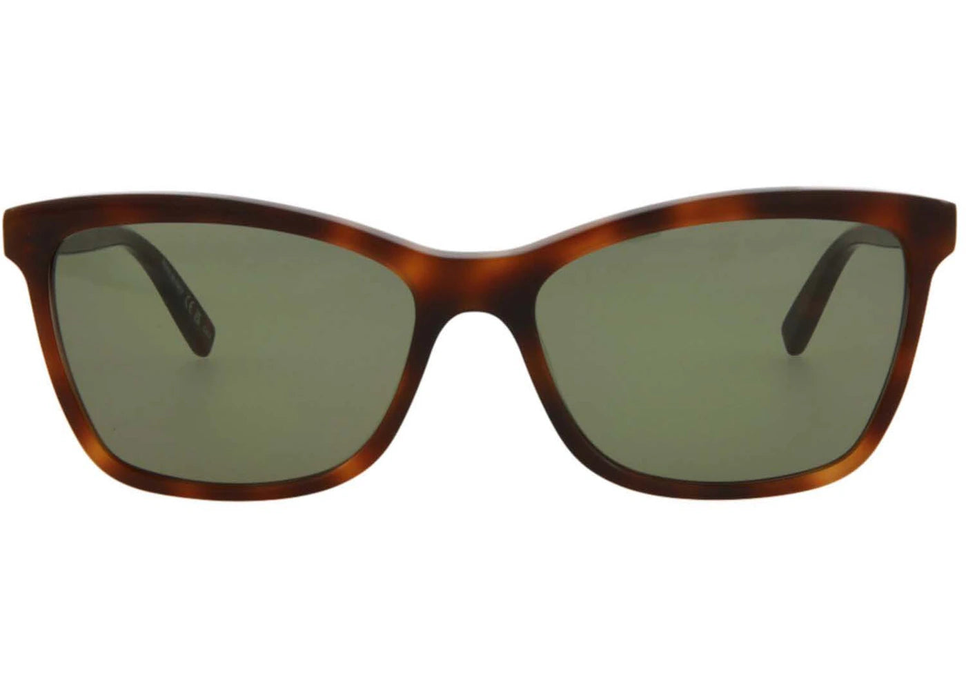 Saint Laurent Cat Eye-Frame Acetate Sunglasses Havana/Green (SL502-30013066-003-20357)