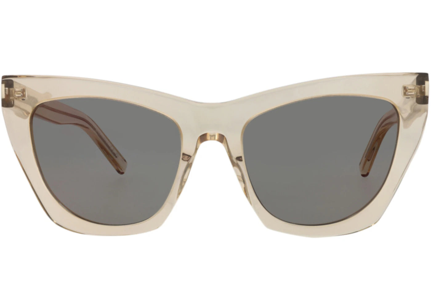 Saint Laurent Cat Eye-Frame Recycled Acetate Sunglasses Nude Nude Copper (SL214KATE-30002632-023)