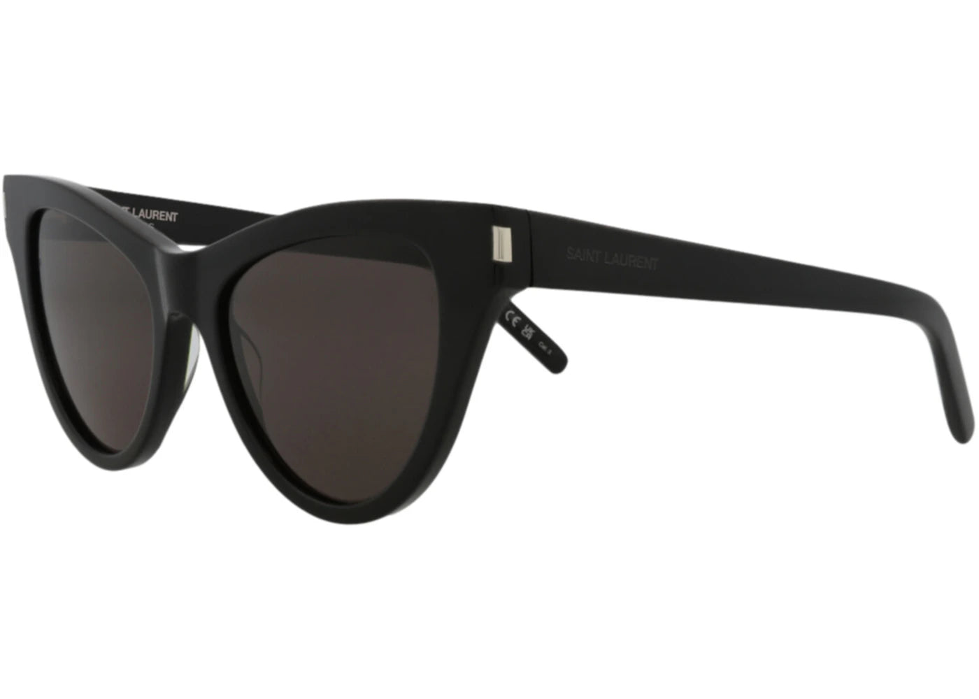 Saint Laurent Cat Eye Sunglasses Black/Black/Black (SL425-30010666-001)