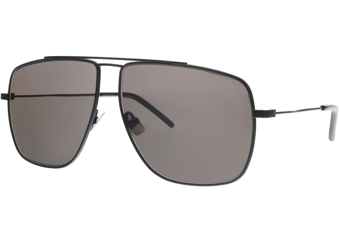 Saint Laurent Rectangle Sunglasses Black (SL 298-001)