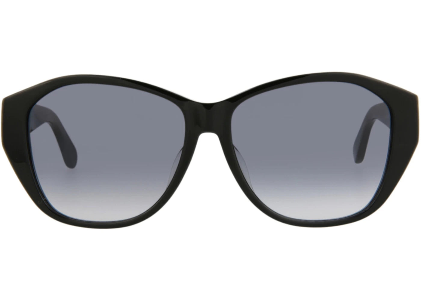 Saint Laurent Round-Frame Acetate Sunglasses Black Black Grey (SLM8FN-30013807-001)