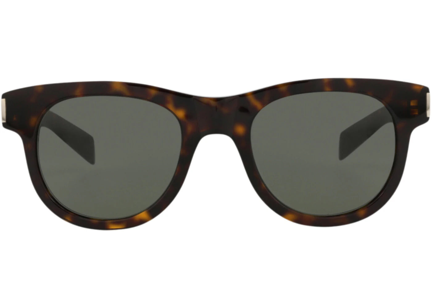 Saint Laurent Round-Frame Recycled Acetate Sunglasses Havana Havana Grey (SL571-30014069-007)