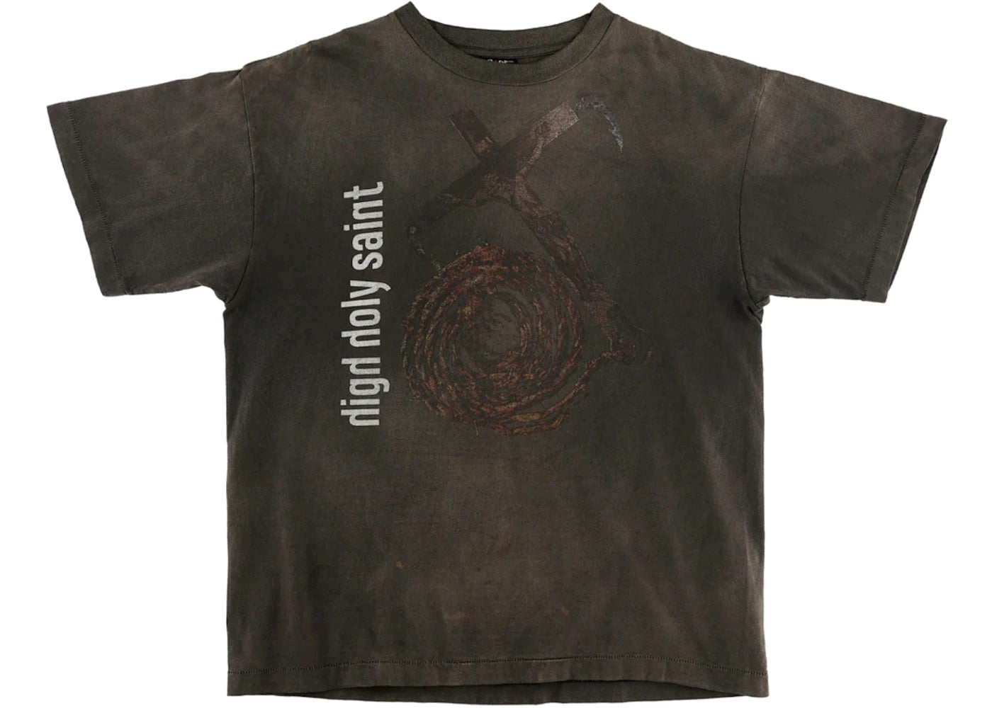 Saint Mxxxxxx Anchor T-Shirt Vintage Black