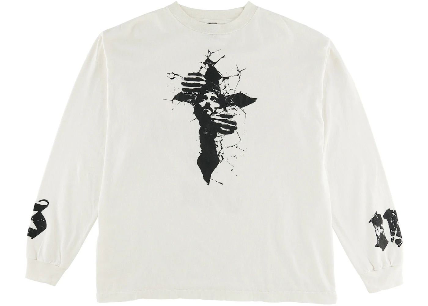 Saint Mxxxxxx Coming for You L/S Tee White