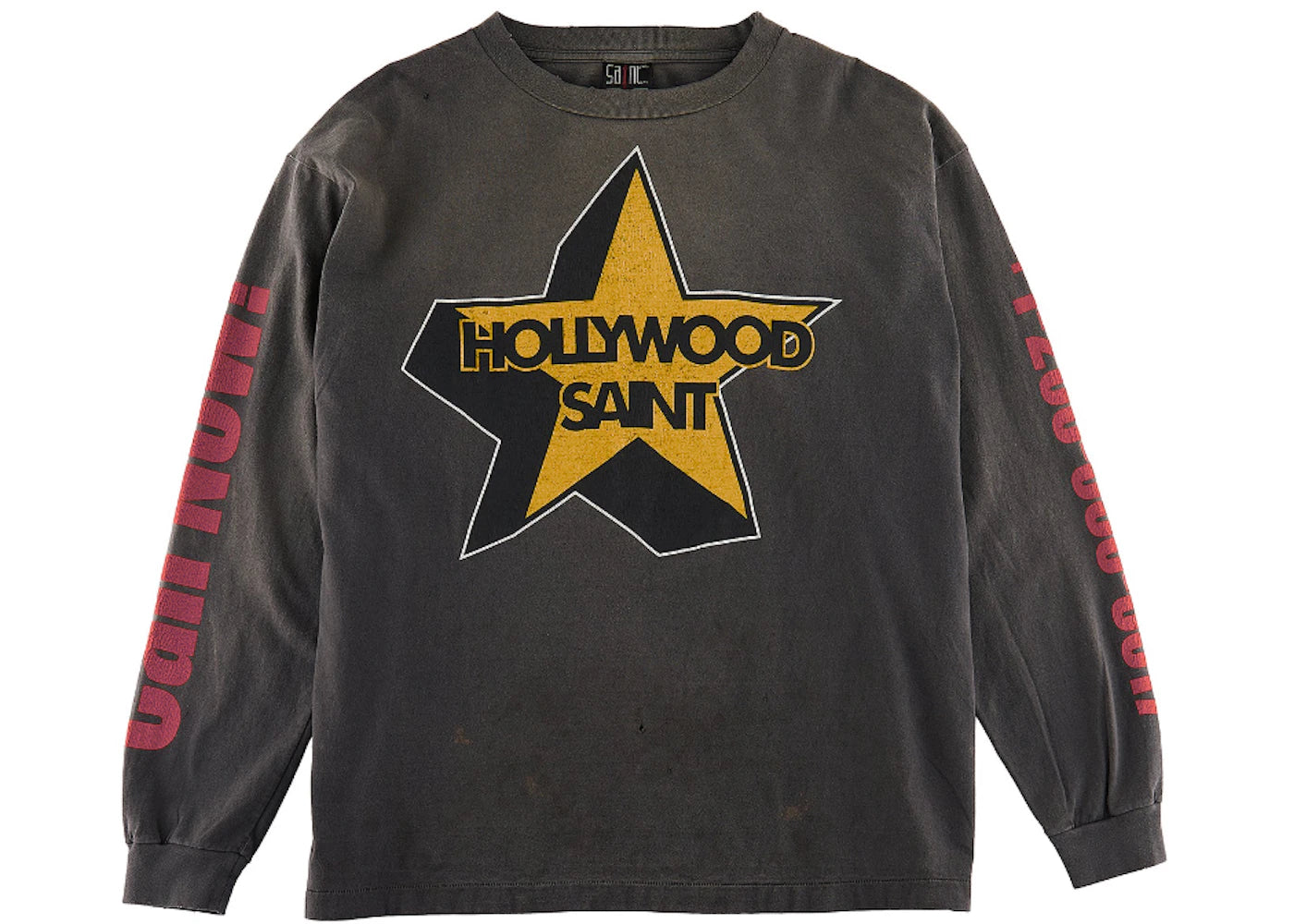 Saint Mxxxxxx Hollywood L/S T-Shirt Vintage Black