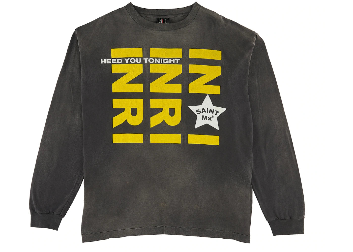 Saint Mxxxxxx INRI L/S Tee Black
