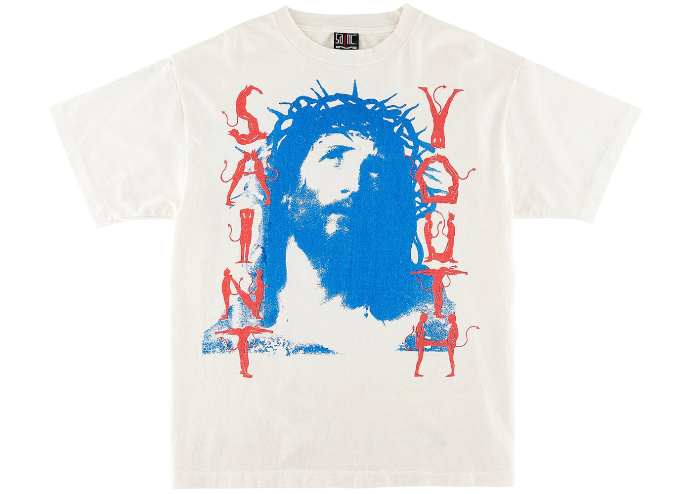 Saint Mxxxxxx ST Youth T-Shirt Vintage White