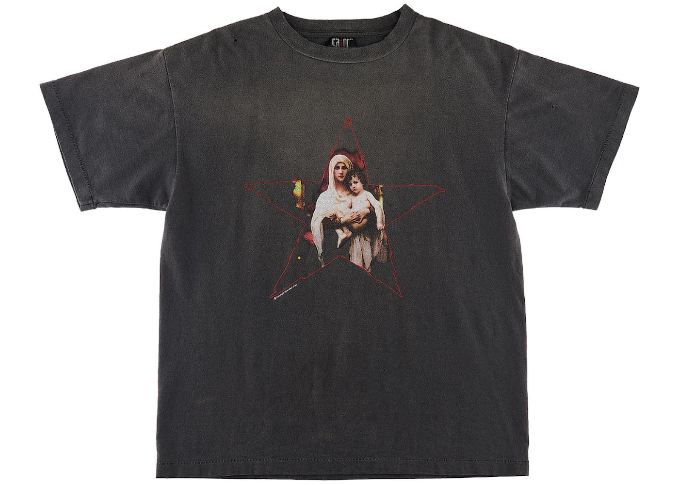 Saint Mxxxxxx STR Maria T-Shirt Vintage Black