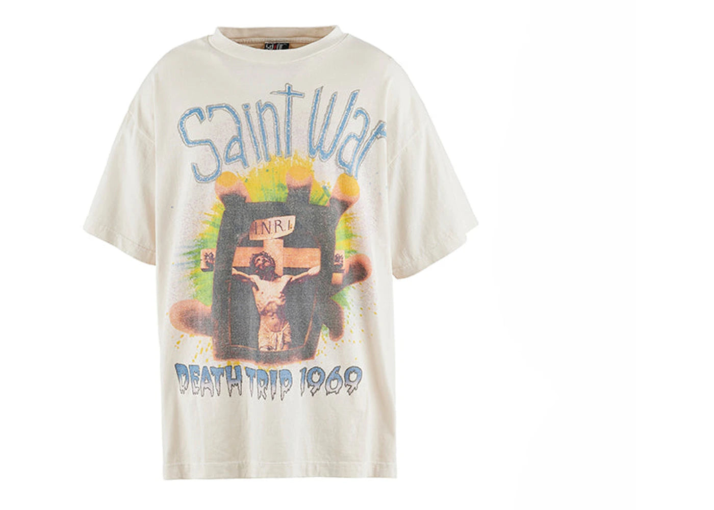 Saint Mxxxxxx Saint War Tee White