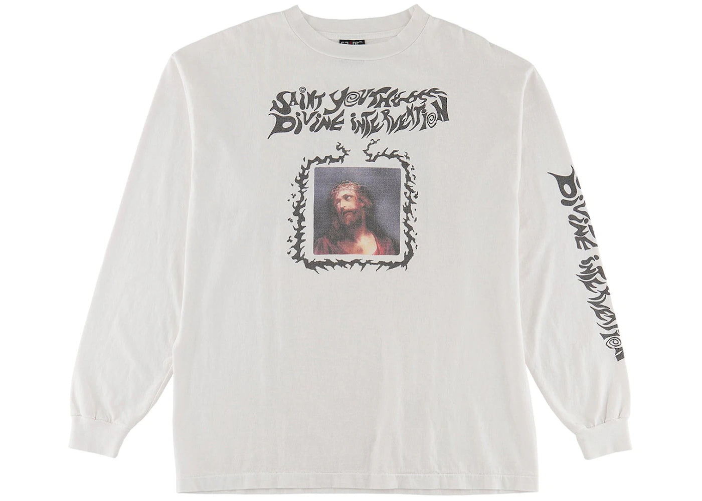 Saint Mxxxxxx Satan L/S T-Shirt Vintage White