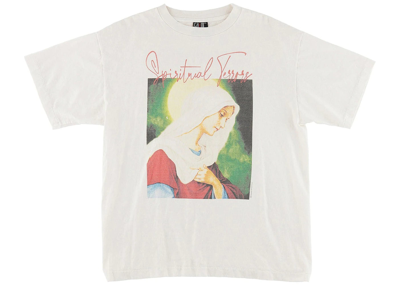 Saint Mxxxxxx Spiritul Maria T-Shirt Vintage White