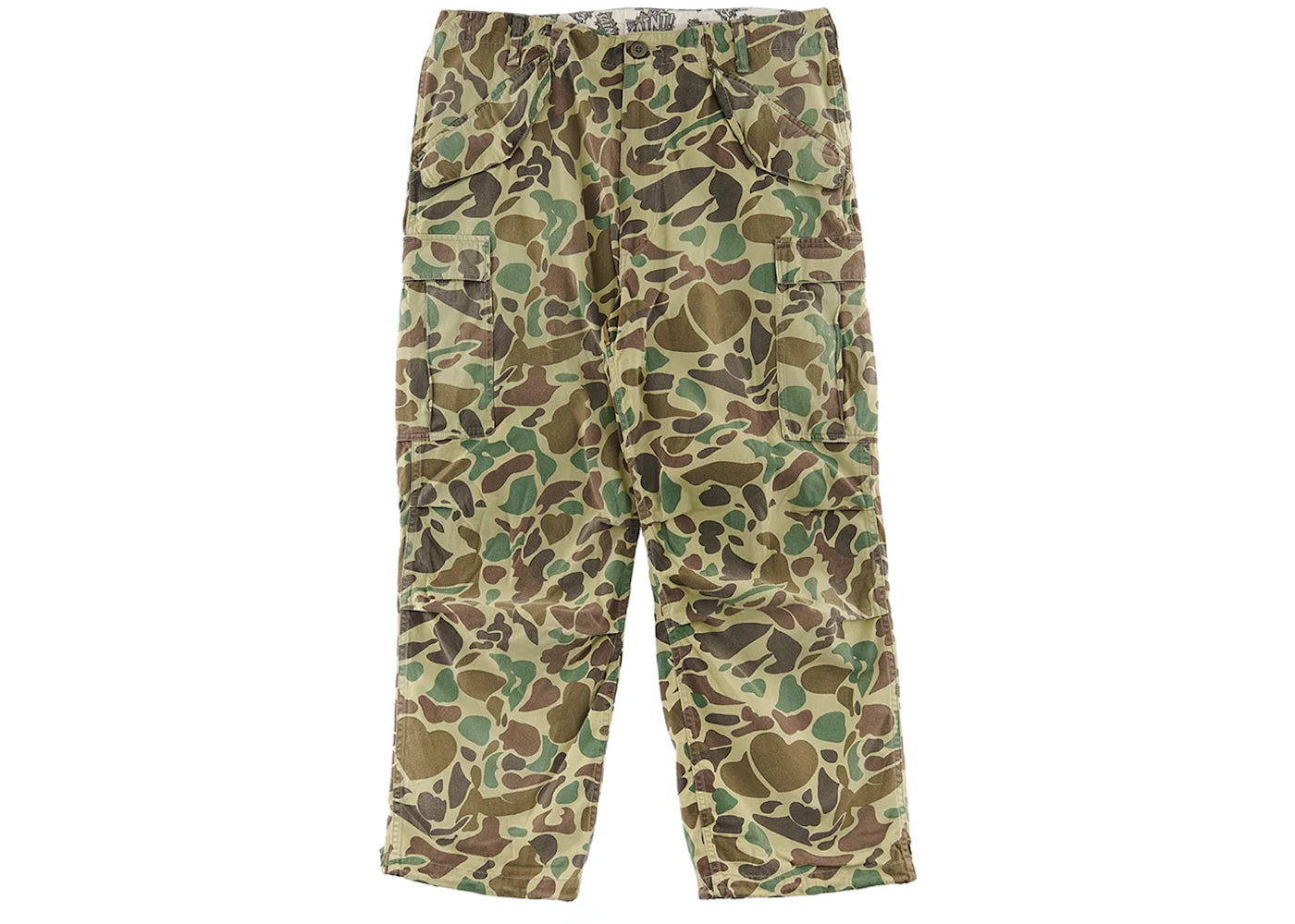 Saint Mxxxxxx x Shermer Academy Cargo Pants Vintage Camo